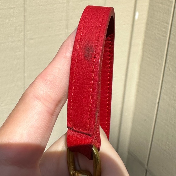 Vintage Coach Bag NYC Convertible Clutch 9635 red - Picture 11 of 15